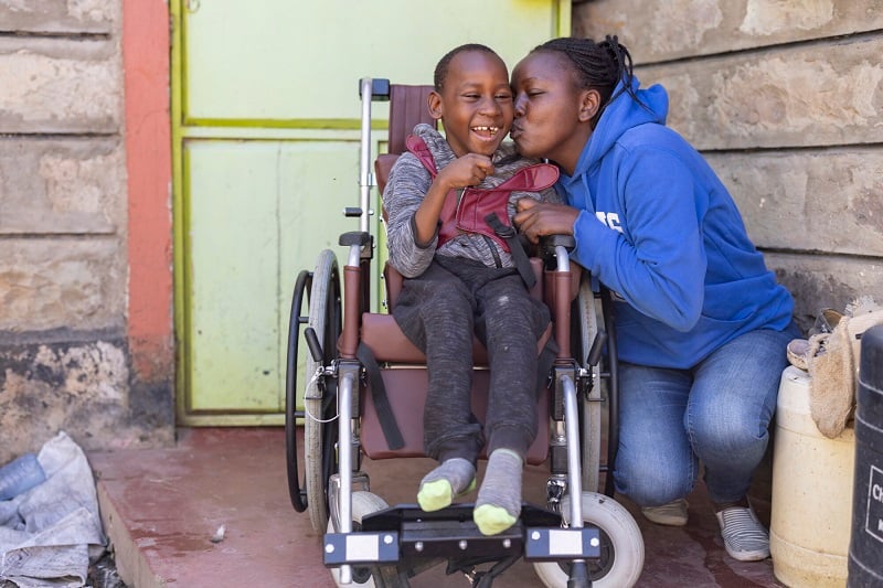 Standing together for children with disabilities in Kenya